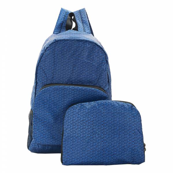 B13 Navy Disrupted Cubes Backpack x2