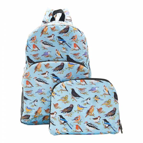 B16 Blue Wild Birds Backpack x2