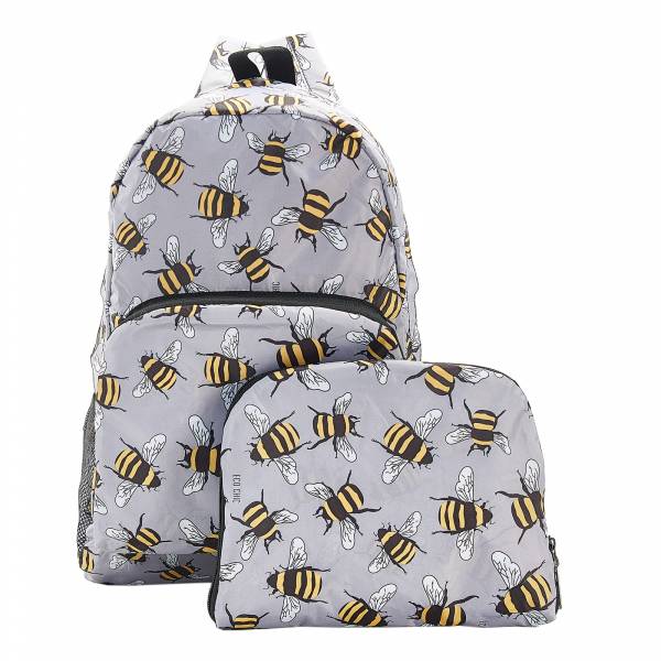 B28 Grey Bees Backpack x2