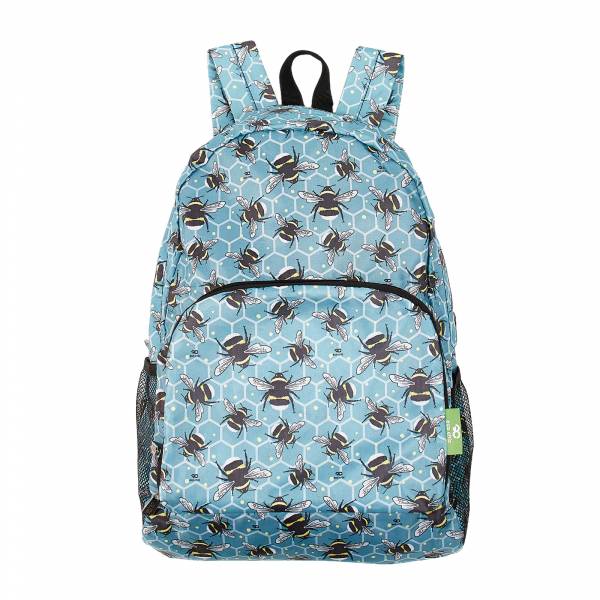 B40 Blue Bumble Bee Backpack