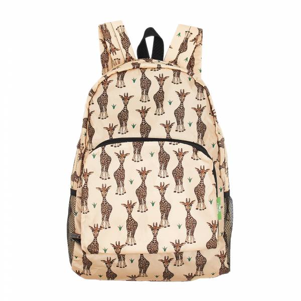 B54 Beige Giraffes Backpack x2