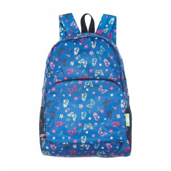 B66 Navy Monarch Butterflies Backpack x2