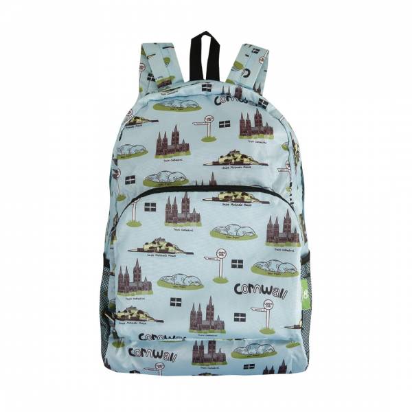 B99 Blue Cornwall Montage Backpack x2