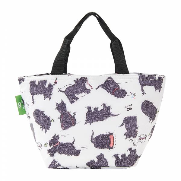 C08 White Scatty Scotty Lunch Bag x2