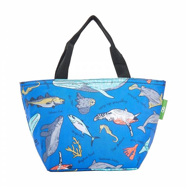 C12 Blue Sea Creatures Lunch Bag x2