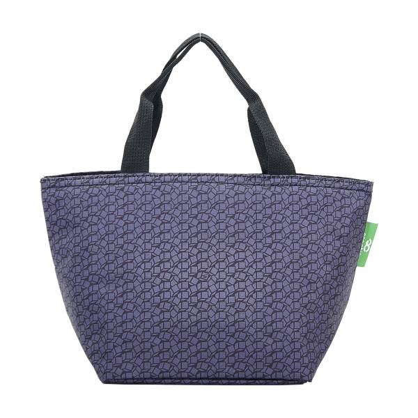 C13 Black Disrupted Cubes Lunch Bag x2