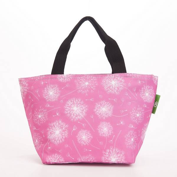 C32 Dusty Pink Dandelion Lunch Bag x2