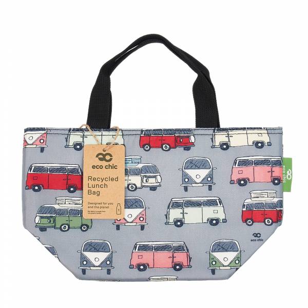 C51 Grey Campervan Lunch Bag x2