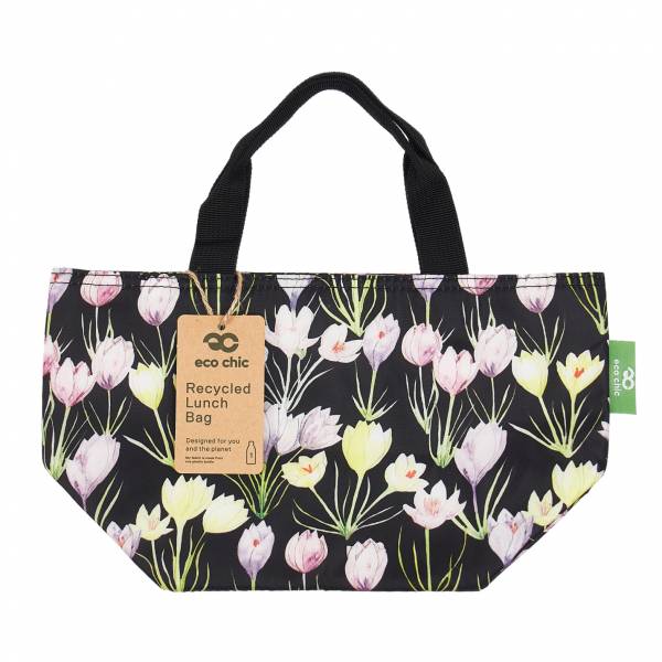 C52 Black Crocus Lunch Bag x2