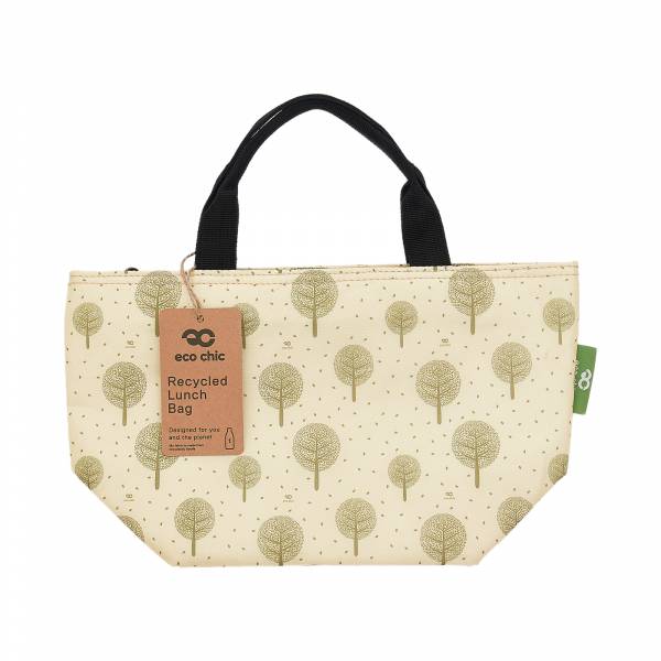 C55 Beige Tree Of Life Lunch Bag x2