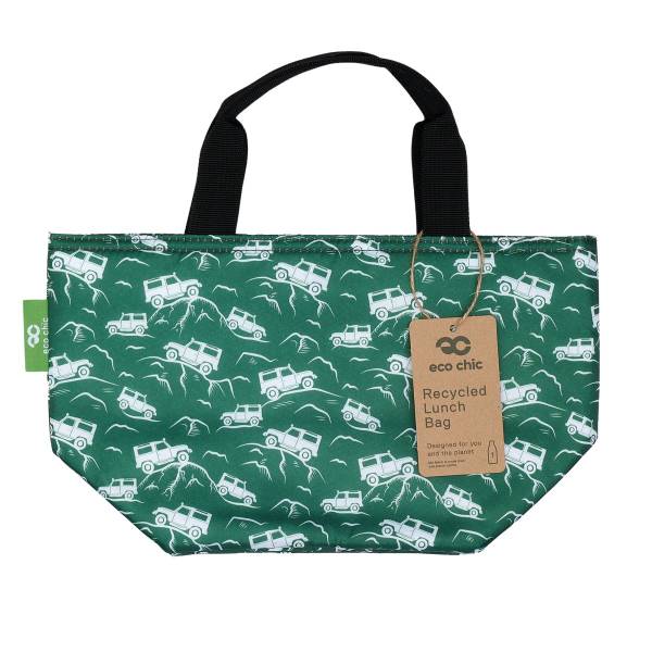 C72 Green Landrover Lunch Bag x2