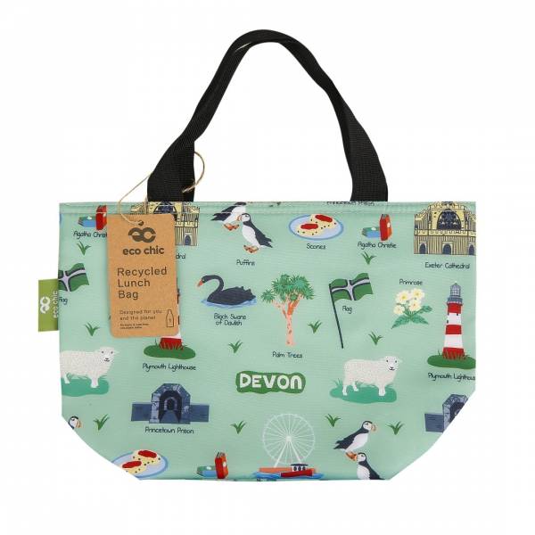 C98 Green Devon Lunch Bag x2