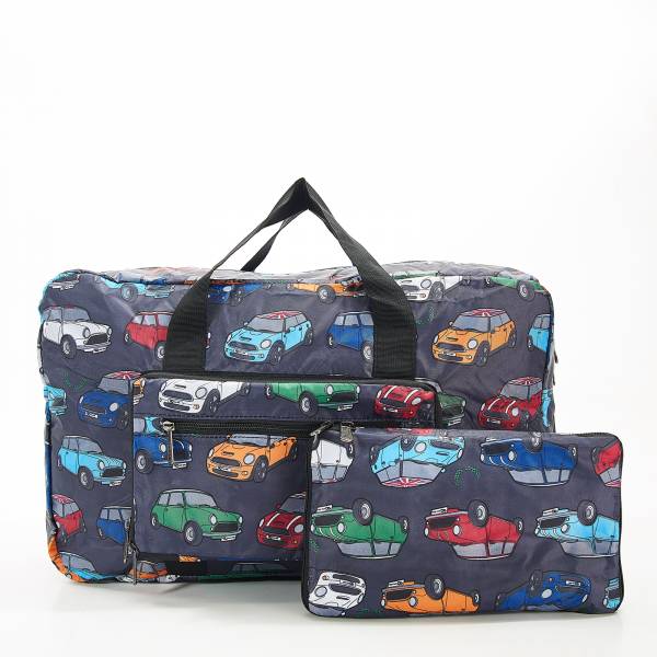 D01 Grey Mini Car Holdall x2