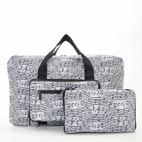 D10 White Music Holdall x2