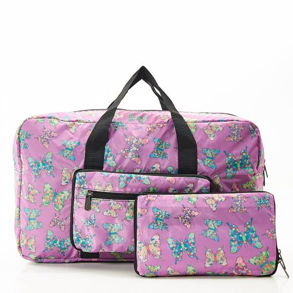D14 Lilac Butterfly Holdall x2