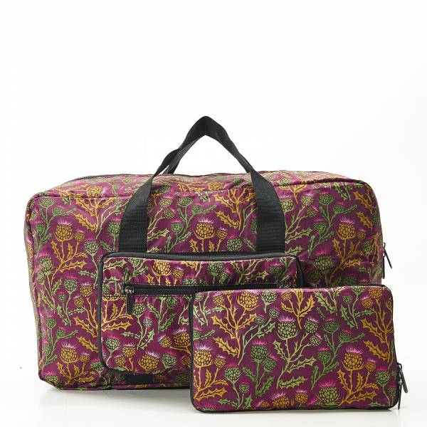 D15 Purple Thistle Holdall x2