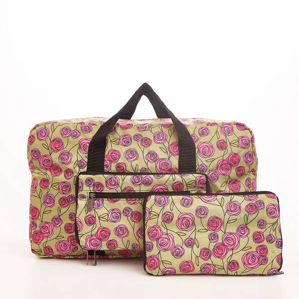 D27 Green Mackintosh Rose Holdall x2