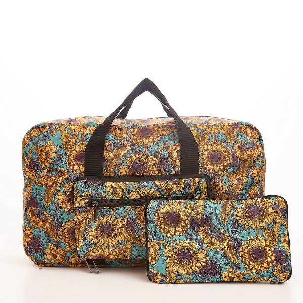 D29 Teal Sunflower Holdall x2