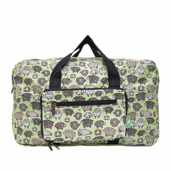 D38 Green Cute Sheep Holdall x2