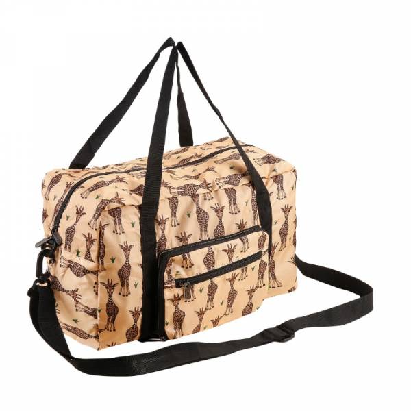 DS52 Beige Giraffe Cabin Holdall x2