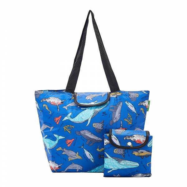 E07 Blue Sea Creatures Large Cool Bag x2