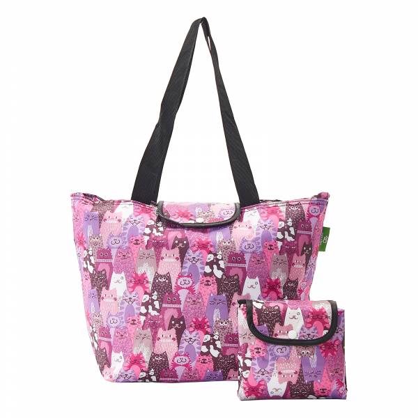 E10 Purple Stacking Cat Large Cool Bag x2