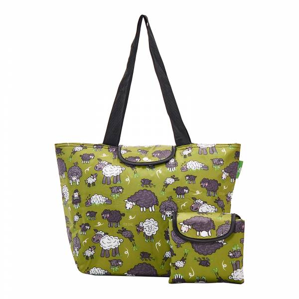 E13 Green Sheep Large Cool Bag x2