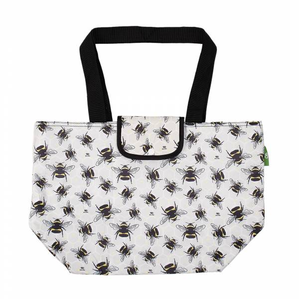 E26 Grey Bumble Bee Insulated Shopping Bag x2