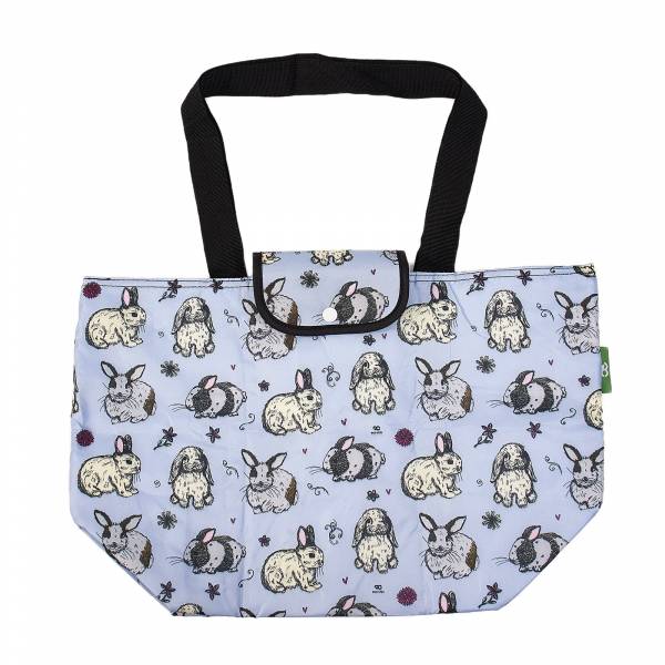 E28 Baby Blue Bunny Insulated Shopping Bag x2