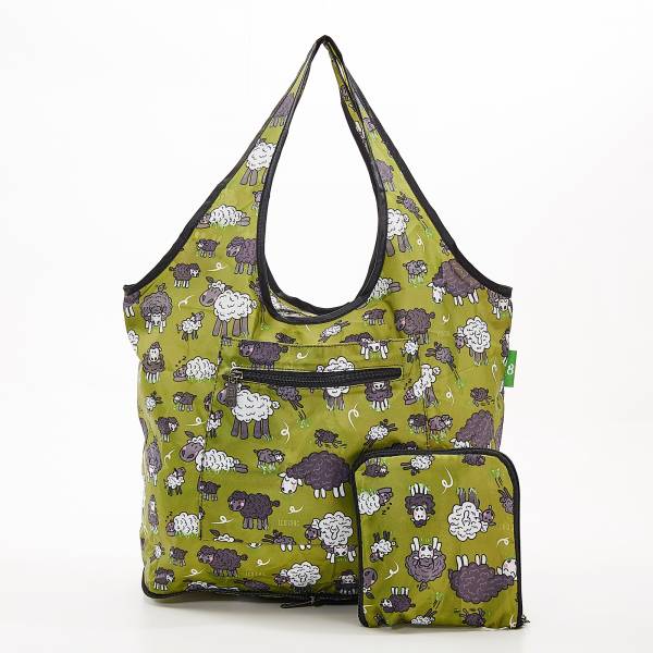 F13 Green Sheep Beach Bag x2