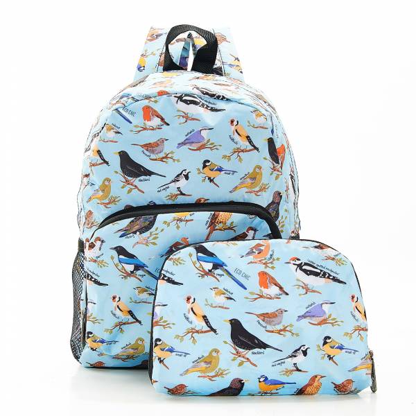 G06 Blue Wild Birds Backpack Mini x2