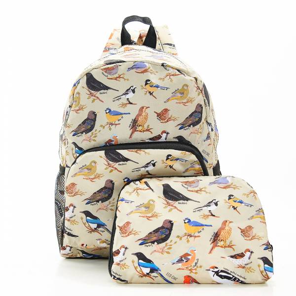 G06 Green Wild Birds Backpack Mini x2