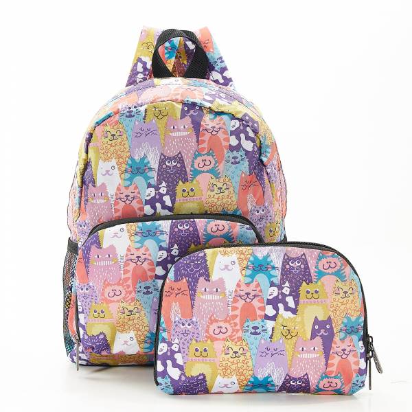 G07 Multiple Stacking Cats Backpack Mini x2