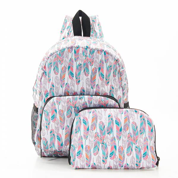 G08 White Feather Backpack Mini x2