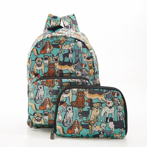 G14 Teal Dogs Backpack Mini x2