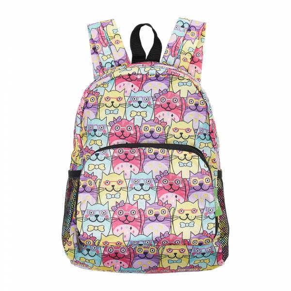 G35 Multiple Glasses Cat Backpack Mini x2