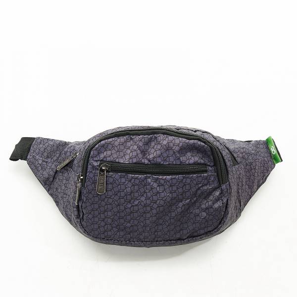 H06 Black Disrupted Cubes Bum Bag x2