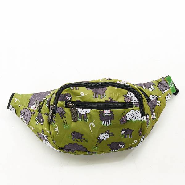 H12 Green Sheep Bum Bag x2