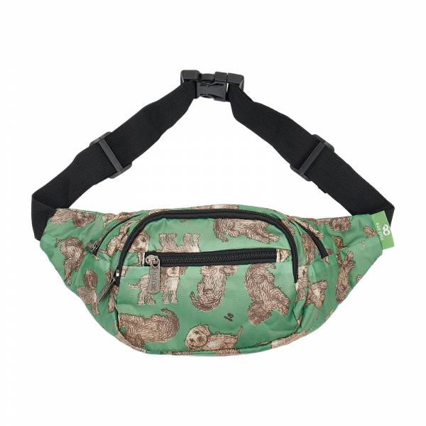 H35 Green Cockerpoo Bum Bag x2