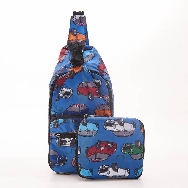 I01 Blue Mini Car  Cross Body x2