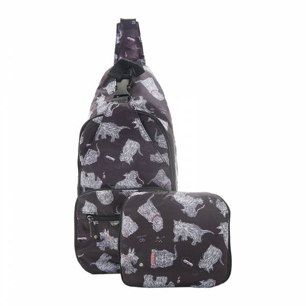 I03 Black Scatty Scotty Cross Body x2