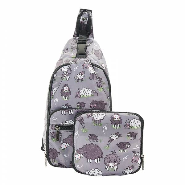 I12 Grey Sheep Cross Body x2