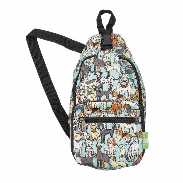 I21 Teal Dogs Cross Body x2