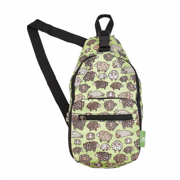 I28 Green Cute Sheep Cross Body x2