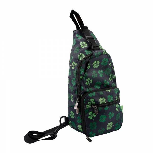 I95 Black Shamrock Cross body bag x2