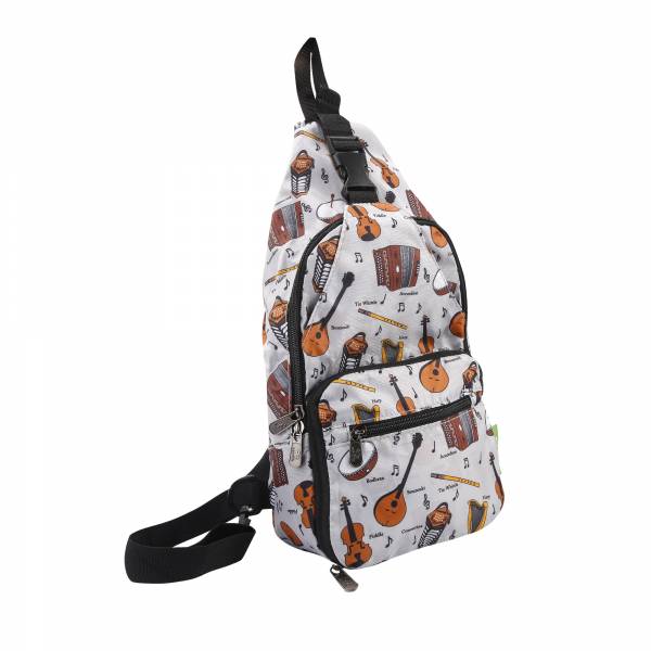 I97 Grey Music Cross Body x2
