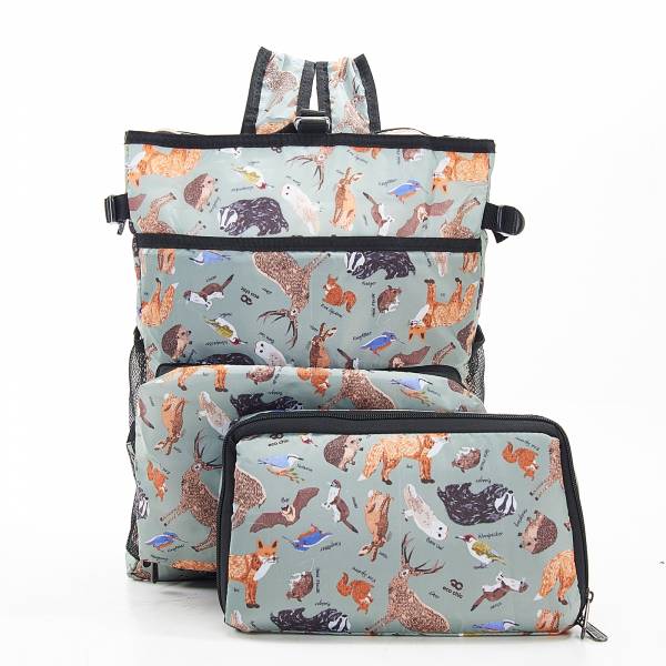 J01 Olive Woodland Insulated Backpack