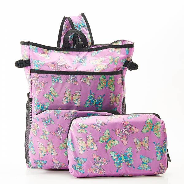 J05 Lilac Butterfly Cool Backpack