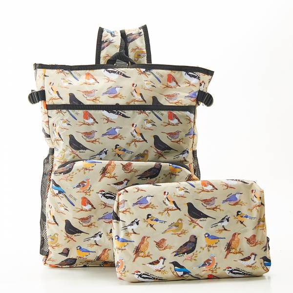 J06 Green Wild Birds Cool Backpack