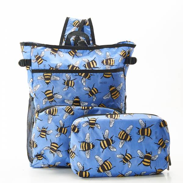 J10 Blue Bees Insulated Backpack